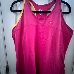 Nike Pink Sleeveless Tank Top